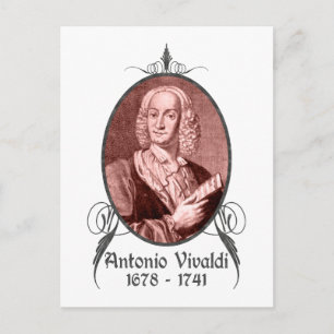Cartão Postal Antonio Vivaldi
