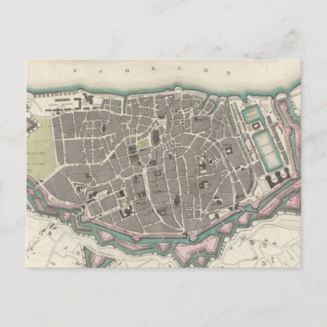 Cartão Postal Antwerp Antwerpen Anvers (Frente)