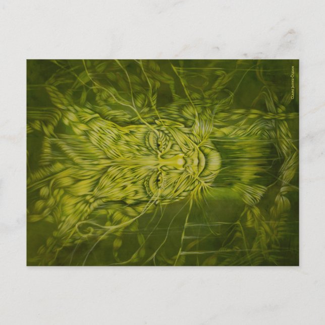 Cartão Postal Anu/ Elemental Green (Frente)