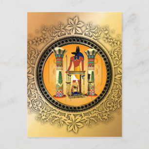 Cartão Postal Anubis, egito