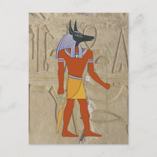 Cartão Postal Anubis Postcards
