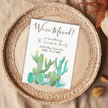 Cartão Postal Anunciamos Cactus Desert Cactos<br><div class="desc">Este design foi criado através da arte digital. Pode ser personalizado na área fornecer ou personalizar escolhendo o clique para personalizar mais opções e alterando o nome, as iniciais ou as palavras. Você também pode alterar a cor e o estilo do texto ou excluir o texto de um design de...</div>