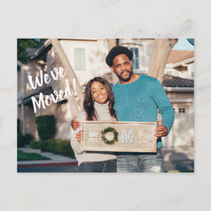 Cartão Postal Anunciamos Fotografias Movimentadas