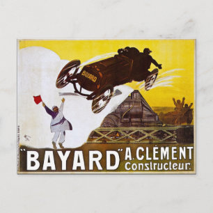 Cartão Postal Anúncio Antigo Clément-Bayard