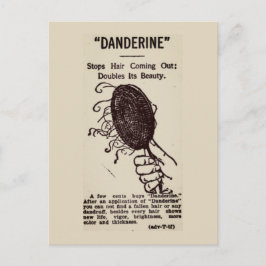 Cartão Postal Anúncio Antigo: Danderine