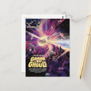 Cartão Postal Anúncio de Filme de Terror Sci-Fi, Ghouls de Raio 