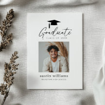 Anúncio de Foto do Menino Graduado
