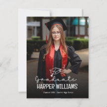 Anúncio de Graduação de Artsy Doodles