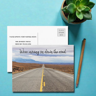 Cartão Postal Anúncio de Movimentação da Família Legal em Fo