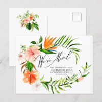 Anúncio de Movimento Floral Tropical Hibiscus
