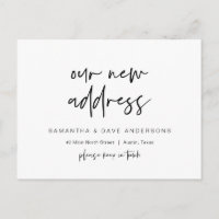 Anúncio do Novo Endereço da Casa dos Sonhos, Postc