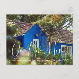 Cartão Postal Anúncio elegante e moderno de movimentação de foto