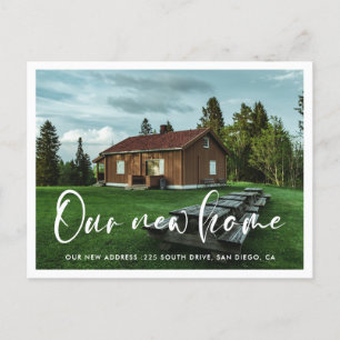 Cartão Postal Anúncio em movimento de fotos com tendências mod