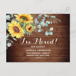 Cartão Postal Anúncio Rústico de Movimento Rústico Eucalyptus