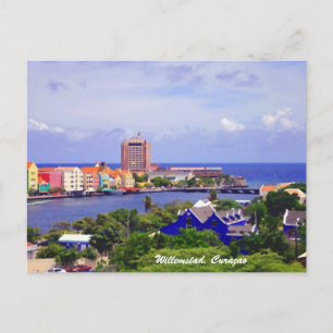 Cartão Postal Ao lado de Willemstad Curacao no Cartão-postal