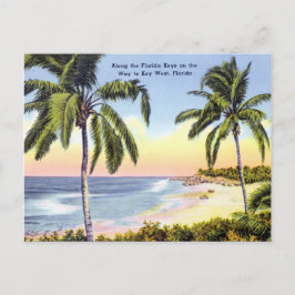 Cartão Postal Ao longo da safra Florida Keys