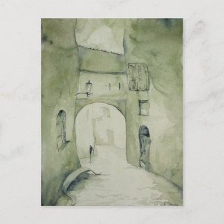 Cartão Postal ao longo das ruas