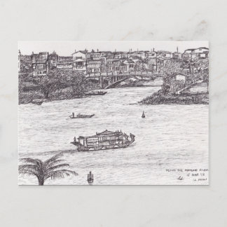 Cartão Postal Ao longo do rio Perfume