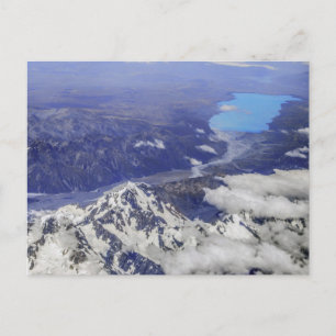 Cartão Postal Aoraki Monte Cook e Lago Pukaki, Nova Zelândia