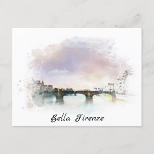 Cartão Postal ** AP12 Firenze Italia Florence Língua Italiana