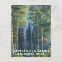 *~* AP49 Nature Maine Forest Woods Caminho de Féri