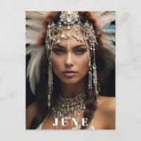 *~ AP53 JUNE Boho BIRTHDAY PEARLS Mulher