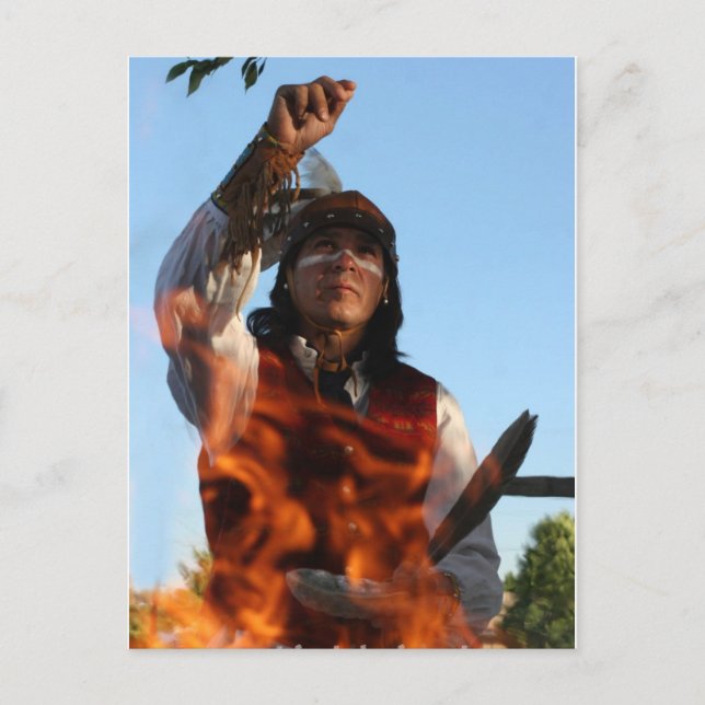 Cartão Postal "Apache Prayer" (Frente)