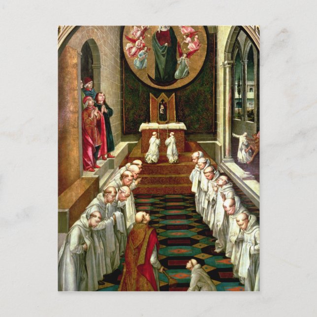 Cartão Postal Aparição da Virgem numa Comunidade (Frente)