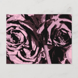 Cartão Postal Apenas algumas Rosas