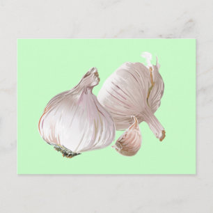 Cartão Postal Apenas alho