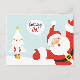 Cartão Postal Apenas diga...