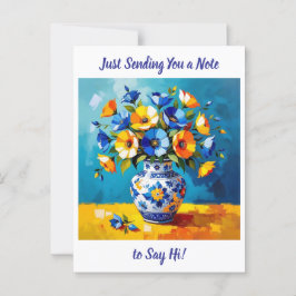 Cartão Postal Apenas dizendo "HI" | Mantendo contato