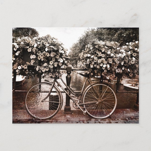 Cartão Postal Apenas em Amesterdã (Frente)