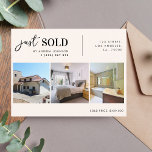 Cartão Postal Apenas Marketing do Imobiliário Imobiliário Vendid<br><div class="desc">Espalhe o mundo com este na moda,  cartão postal personalizável,  com imagens e texto personalizados. Adicione facilmente suas próprias informações clicando na opção "personalizar".</div>