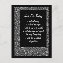 Cartão Postal Apenas para o Inspirador atual