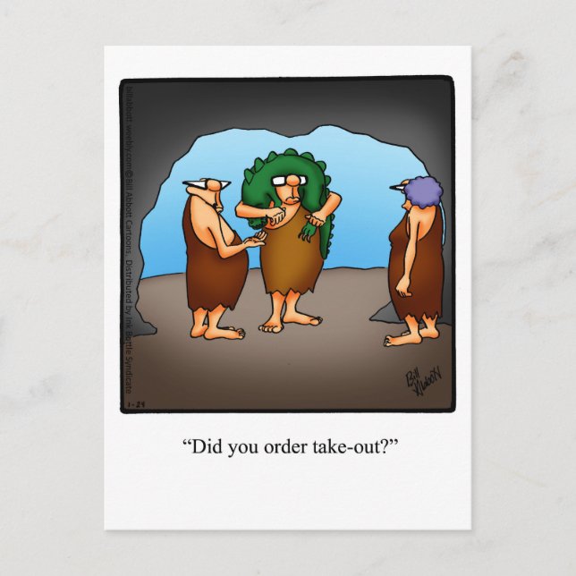 Cartão Postal Apenas Para Rir Um Cartão-Postal Humoroso (Frente)