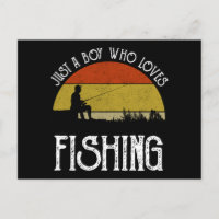 Apenas Um Menino Que Adora Pescar