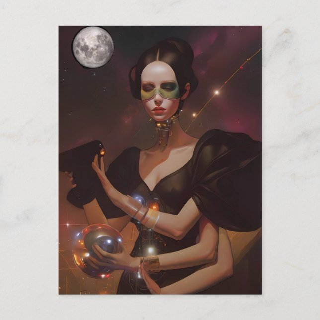 Cartão Postal Apenas um ponto para a maior narrativa (Frente)