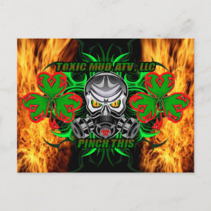 Cartão Postal Aperte Isto