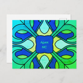 Cartão Postal Apex Carolina do Norte