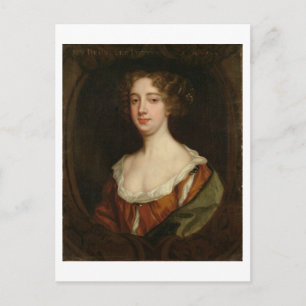 Cartão Postal Aphra Behn (1640-89) (óleo sobre tela)