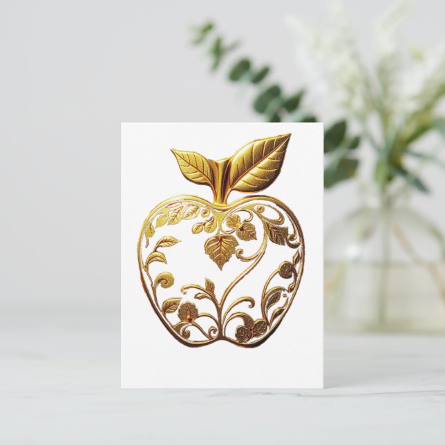 Cartão Postal Aplle (Em pé/Frente)