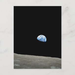 Cartão Postal Apollo 8 Missão Lua da NASA
