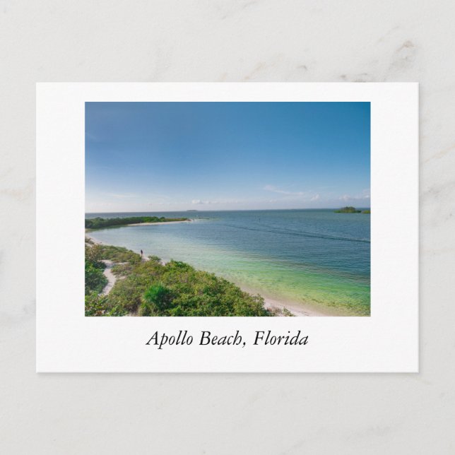 Cartão Postal Apollo Beach Florida (Frente)