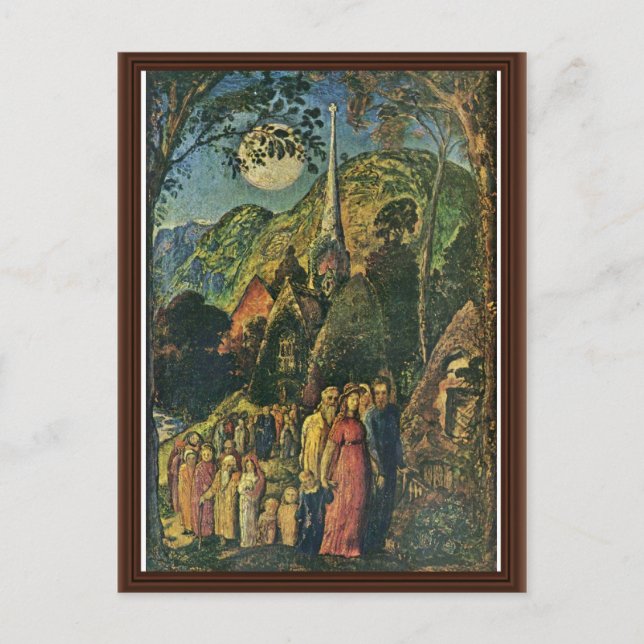 Cartão Postal Após A Noite De Palmer Samuel (Frente)