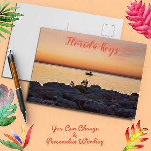 Cartão Postal Após Sunset Key West Florida