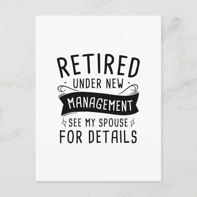 Cartão Postal Aposentado (Frente)