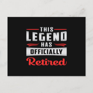 Cartão Postal Aposentado Aposentadoria Vovô Presente Engraçado