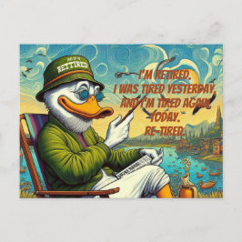 Cartão Postal Aposentado e reaxado