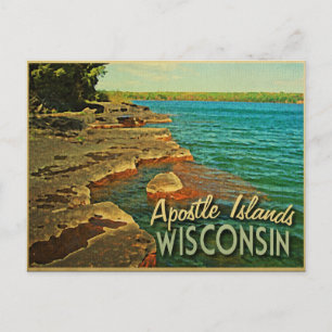 Cartão Postal Apostle Islands Wisconsin